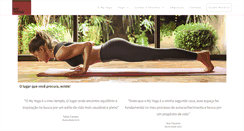 Desktop Screenshot of myyoga.com.br